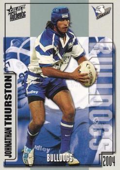 2004 Select Authentic #19 Johnathan Thurston Front